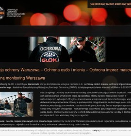 “Agencja Ochrony Glok Mirosław Małczyński” Dienstleistungen – Detekteien und Security Services,  polnische Firma