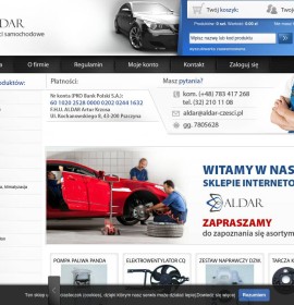 “ALDAR” Hurtownia Części Samochodowych Automobile – Fahrzeuge und Motoräder, Handel & Einkaufen – Großhändler , polnische Firma