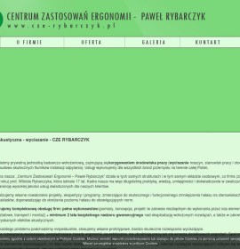 Centrum Zastosowań Ergonomii Paweł Rybarczyk polnische Firma