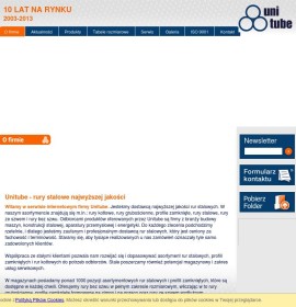 Unitube Sp. z o.o. polnische Firma