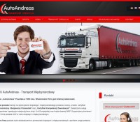 A. Jadanowski Autoandreas Transport Międzynarodowy Transport und Speditionen – Internationale Transporte, Industrie und Produktion – Häfen,  polnische Firma