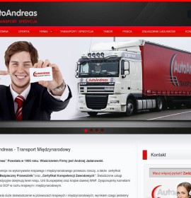 A. Jadanowski Autoandreas Transport Międzynarodowy Transport und Speditionen – Internationale Transporte, Industrie und Produktion – Häfen,  polnische Firma