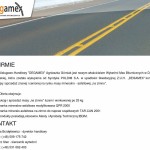 Degamex Zakład Usługowo-Handlowy Transport und Speditionen – Straßen Autobahnen und Brücken,  polnische Firma