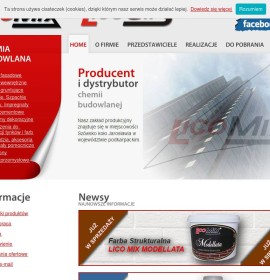 Lico Mix Sp. z o.o. Industrie und Produktion – Chemische Industrie, Baugewerbe – Baufirma,  polnische Firma
