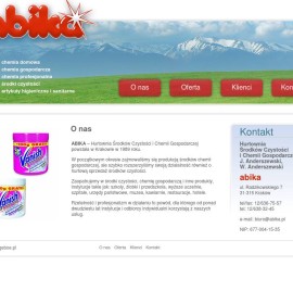 “Abika” Hurtownia Środków Czystości i Chemii Gospodarczej J. Anderszewski W. Anderszewski Industrie und Produktion – Chemische Industrie,  polnische Firma