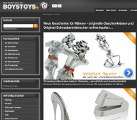 Boystoys.de Geschenkideen für Männer deutscher Online-Shop