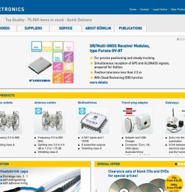 Bürklin – Die ganze Elektronik deutscher Online-Shop