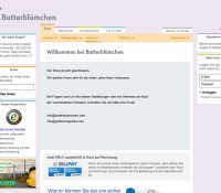 Butterblümchen Shop deutscher Online-Shop