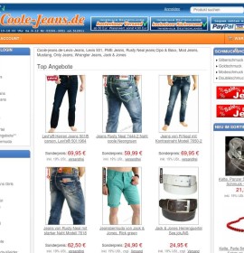 Coole-Jeans.de-Levis 501, Levis Jeans, Jetlag Jeans, Wrangler Jeans, Ltb Jeans deutscher Online-Shop