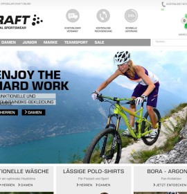 craft-sports.de CRAFT Sportswear portofrei im CRAFT-Onlineshop – Funktionswäsche, Bikewear, Langlauf, Running deutscher Online-Shop