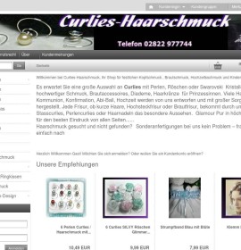 Curlies-Haarschmuck deutscher Online-Shop