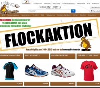 Der VolleyBÄR Online Shop – Erima und Jako Trikots, Asics Schuhe und vieles mehr für Volleyball deutscher Online-Shop