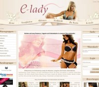 Dessous Unterwäsche Lingerie im Dessous Shop e-lady deutscher Online-Shop