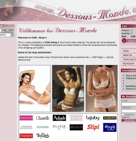 Dessous-Monde – Lingerie, Erotische Dessous, Bademode, Unterwäsche, Push-up-BH deutscher Online-Shop