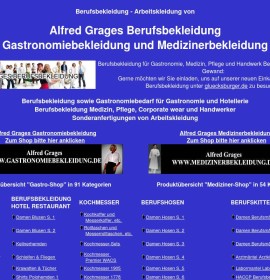 Alfred Grages Gastronomiebekleidung deutscher Online-Shop