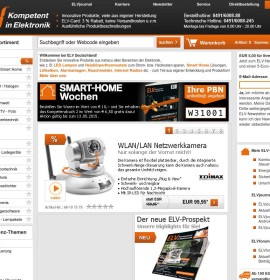 ELV Elektronik AG – Kompetenz in Elektronik deutscher Online-Shop