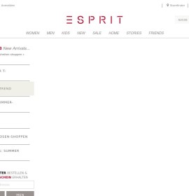 ESPRIT Online-Shop Deutschland – Kleidung versandkostenfrei bestellen deutscher Online-Shop