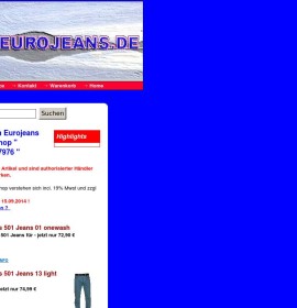 Eurojeans. Jeans & Mode von Levis, Dockers, Mustang, Lee, Edwin deutscher Online-Shop