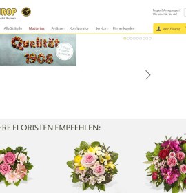 fleurop.de – Blumenversand – Blumen verschicken weltweit deutscher Online-Shop