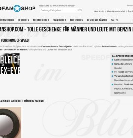 SPEEDFANSHOP – Produkte & Artikel für Speedfans deutscher Online-Shop