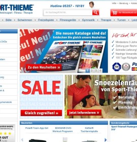 sport-thieme.de deutscher Online-Shop