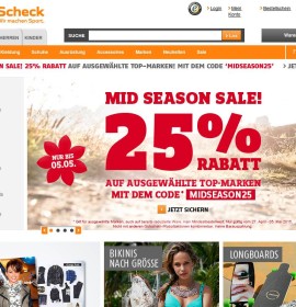 sportscheck.com deutscher Online-Shop