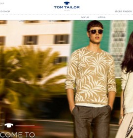 tom-tailor.com deutscher Online-Shop