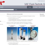 VAF Fluid-Technik GmbH deutscher Online-Shop