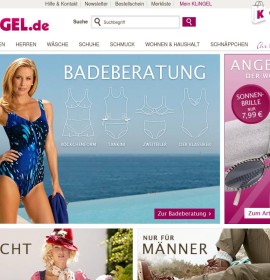 Versandhaus KLiNGEL Shopping Spass deutscher Online-Shop