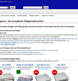 waagen.lu – Der europäische Waagen-Spezialist deutscher Online-Shop