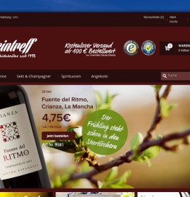 Weinversand für preiswerte Qualitätsweine deutscher Online-Shop