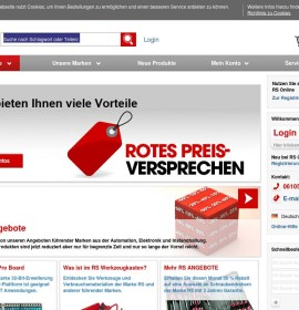 www.rsonline.de Willkommen bei RS deutscher Online-Shop