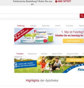 Apo Discounter. Die Versandapotheke mit den günstigen Preisen deutscher Online-Shop