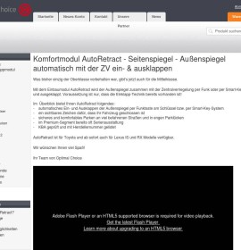 AutoRetract Komfortmodul – Seitenspiegel – Außenspiegel automatisch mit der ZV ein- & ausklappen deutscher Online-Shop