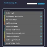 BECKER – alles für draussen deutscher Online-Shop