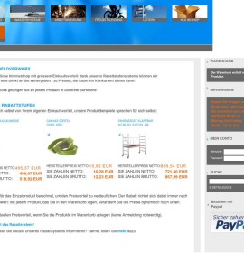 Berufsbekleidung, Arbeitskleidung, Leitern, Hymer, Ionic, Fensterputz – Overworx deutscher Online-Shop