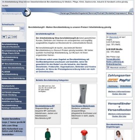 Berufskleidung24 deutscher Online-Shop