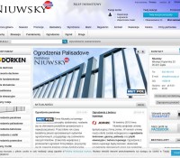 Niuwsky – Baumaterialien – Membran / Folie / Klebstoff / Zaun polnischer Online-Shop