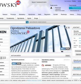 Niuwsky – Baumaterialien – Membran / Folie / Klebstoff / Zaun polnischer Online-Shop
