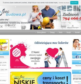 Specbudowa – Baustoffe polnischer Online-Shop Werkzeuge und Heimwerken,