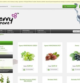 Sträucher Obst – Beeren & more polnischer Online-Shop