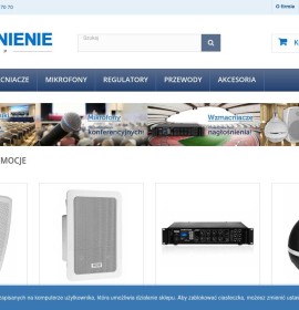 Naglosnienie-sklep.pl – Shop mit Sound-System polnischer Online-Shop