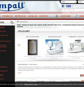 Impall.pl – Nähmaschinen polnischer Online-Shop