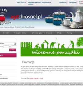 AGDchrosciel.pl – Appliances polnischer Online-Shop