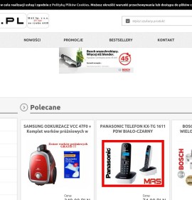 Online-Shop – MAS24.PL polnischer Online-Shop