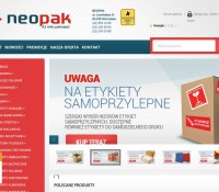 Neopak Verpackung polnischer Online-Shop