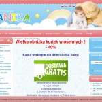 Online-Shop für Kinder Anika Baby Shop polnischer Online-Shop Bekleidung & Schuhe, Artikel für Kinder,