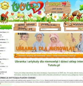 Tututu.pl – Artikel für Kinder polnischer Online-Shop Artikel für Kinder,