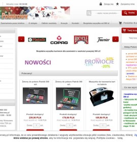 Sklep-pokerowy.pl – Card Poker polnischer Online-Shop