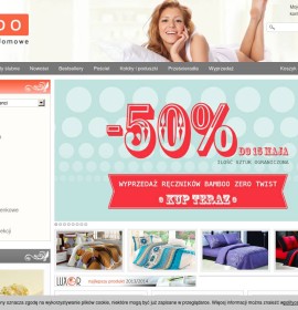 Shop mit Bettwäsche fedo.pl polnischer Online-Shop